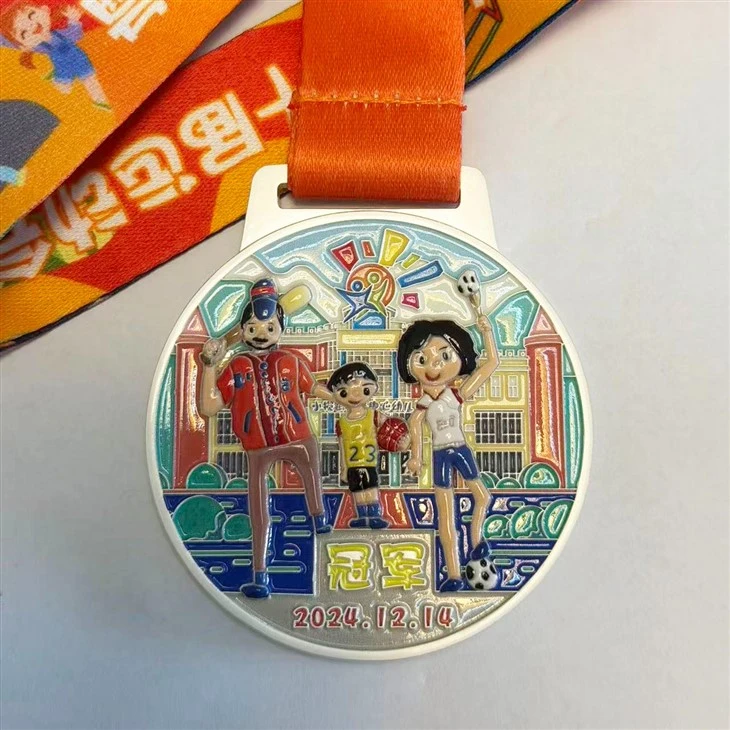 2024 Xiaolan Shengping Central Kindergarten Champion Medal suppliers