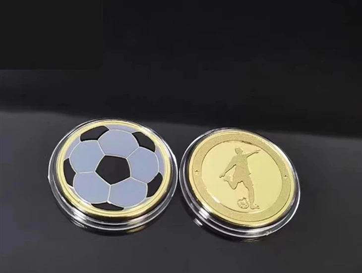 Black & White Football Toss Coin Professional Match Side Tosser best