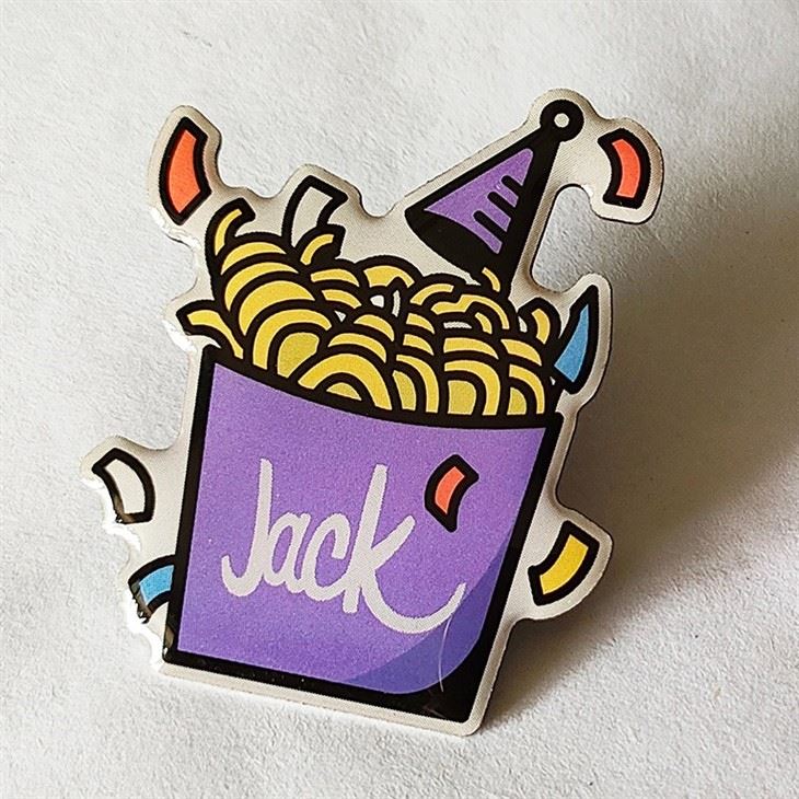 Full Color Custom Pin Badges With Glossy Dome Finish suppliers