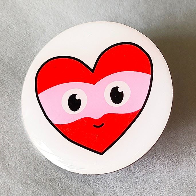 Full Color Custom Pin Badges With Glossy Dome Finish factory