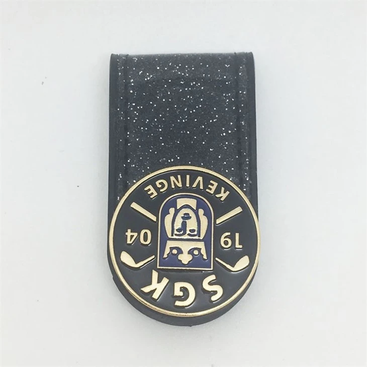 Glitter Silicone Golf Hat Clip, Magnetic Ball Marker Holder, Custom Logo Available suppliers