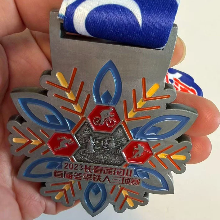 Lianhuashan 1st Winter Triathlon Medal price