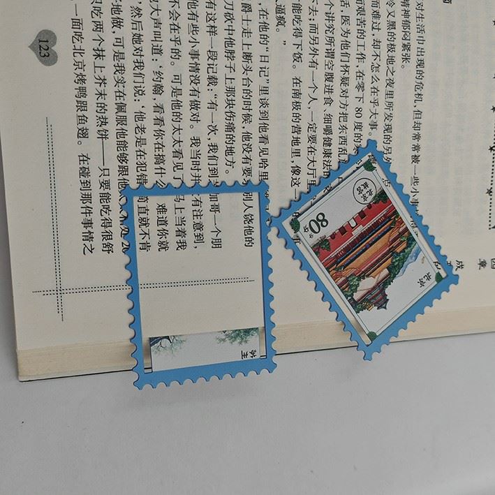 Metal Brass Stamp Bookmarks high quality