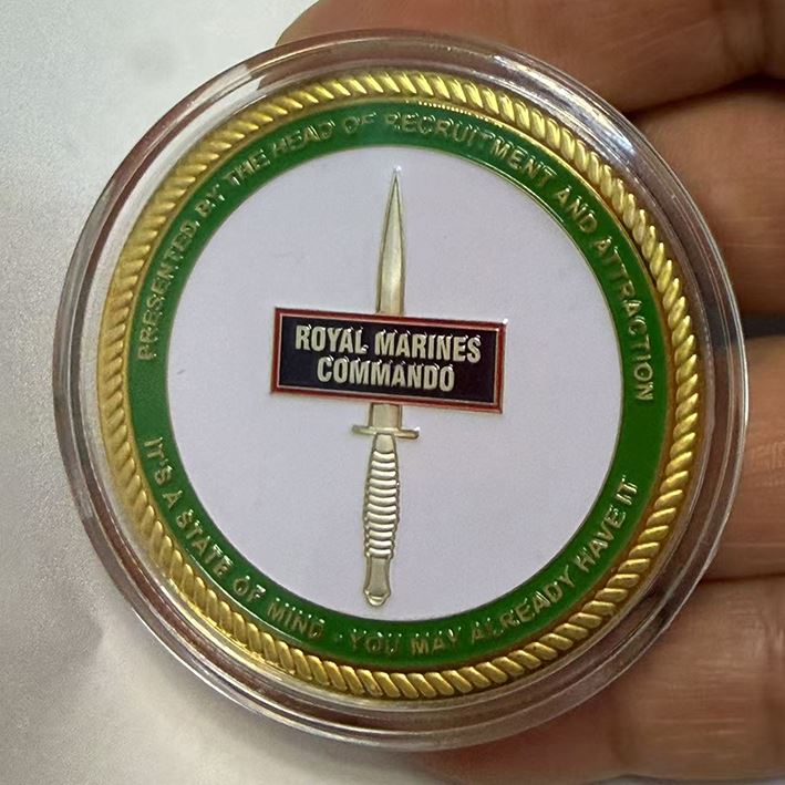 Royal Marines Commando Challenge Coin