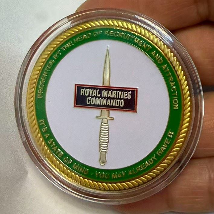 Royal Marines Commando Challenge Coin suppliers