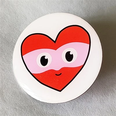 Full Color Custom Pin Badges With Glossy Dome Finish